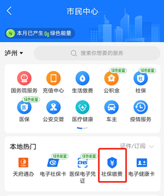 科技重塑泸州社保体验，便捷下载，生活触手可及